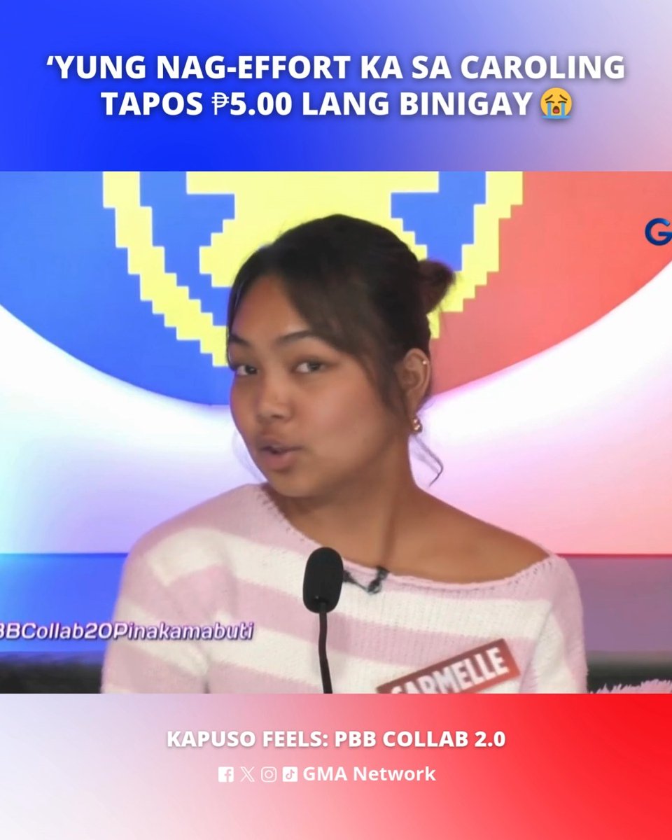 #KapusoFeels: Kaya mapapakanta ka ng "Thank you, thank you, ang babarat ninyo, thank you!" 🤣 Watch #GMAPBBCollab on weekdays at 9:40 PM and on weekends at 6:15 PM on GMA! For more Kapuso Feels, visit