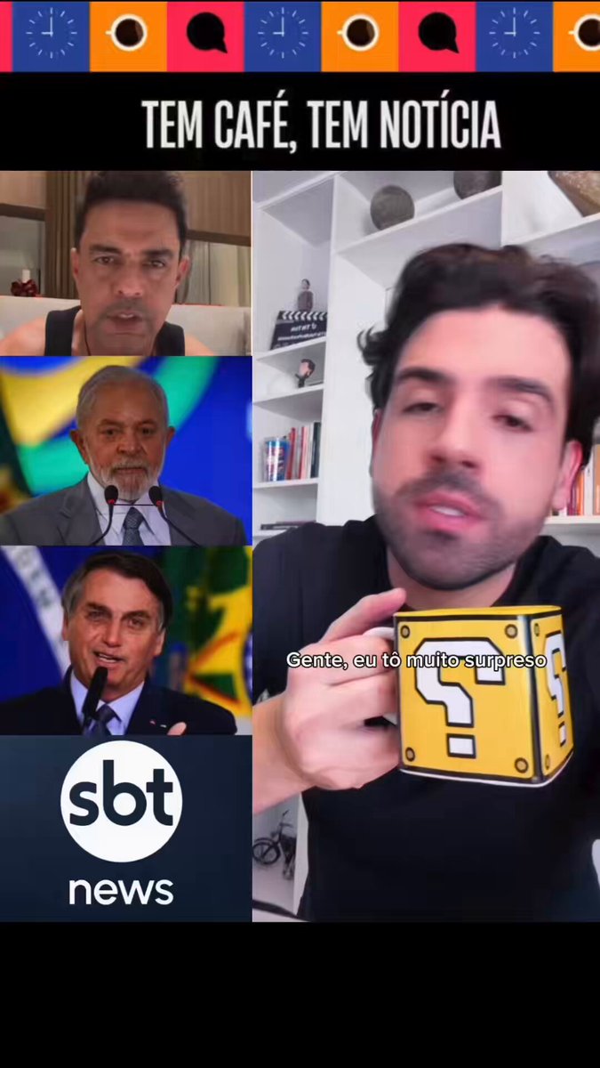 Sem tomar lança político! O que esse pedido do Zezé Di Camargo nos ensina? O sertanejo fez um vídeo nesta madrugada de segunda-feira,dia 15, e pediu ao SBT para não exibir seu especial de fim de ano após a presença do presidente Lula no evento de lançamento do canal SBT News na última sexta-feira, dia 12. Vamos conversar com respeito e sem extremos. Quero saber o que acham. 😉 #SBT #SBTNews #FofocalizandoNoSBT #ZeZeDiCamargo #Lula #Bolsonaro