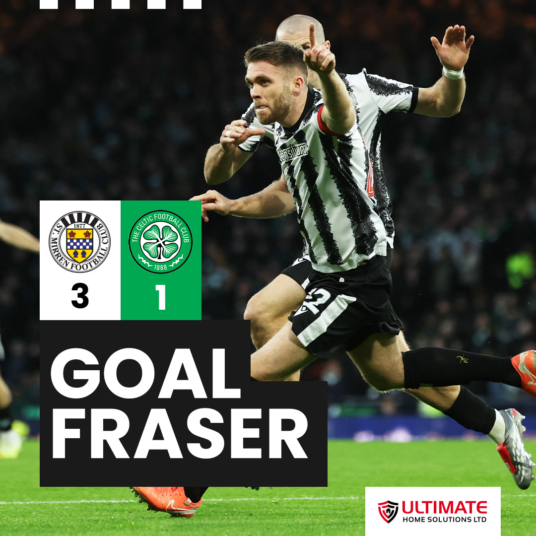 The perfect way to start a Cup Final 👊 Marcus Fraser putting us ahead inside the first two minutes.