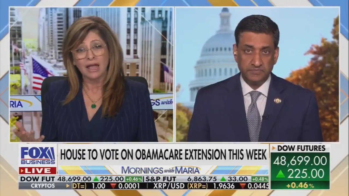Rep. Khanna: The affordability crisis, higher health care costs, higher child care costs, higher food prices, because of tariffs. Trump's China policy isn't working. China has the biggest trade surplus in recent years. And our trade deficit, despite all the tariffs, is projected to be higher than in 2024. At some point, people have to look at the numbers.