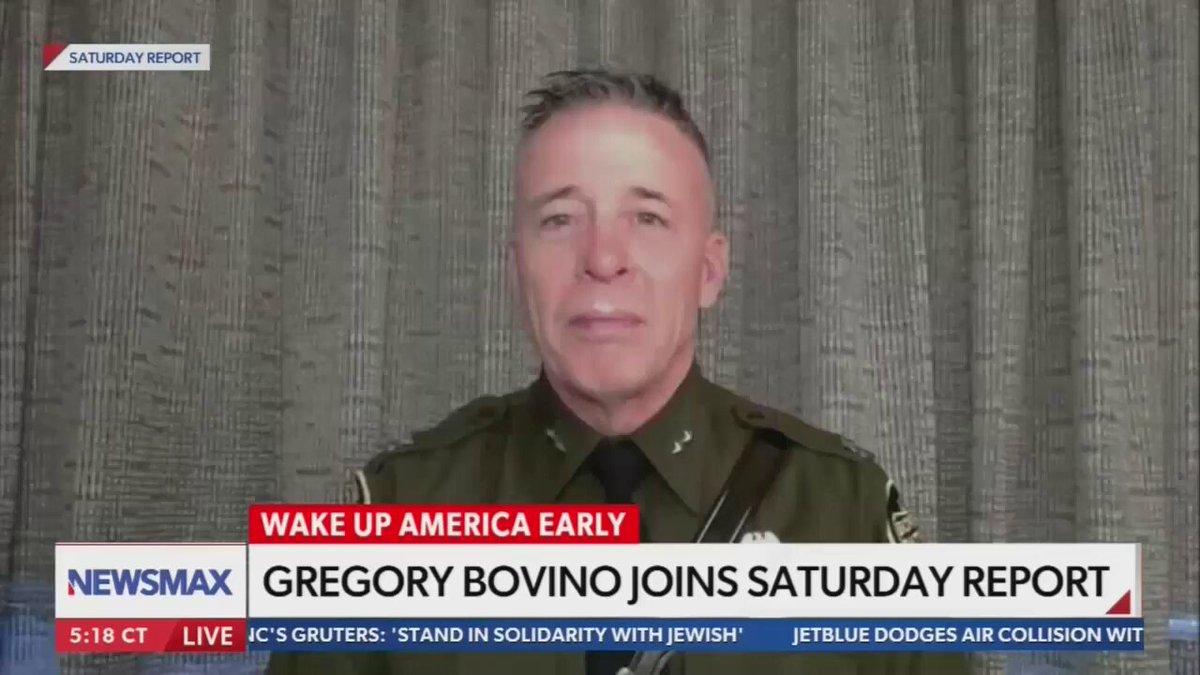 NEWSMAX: Your goal is 5,000 arrests in New Orleans. How did you come up with that figure? BOVINO: That figure is something, um, that we talked about and it's definitely something that's attainable
