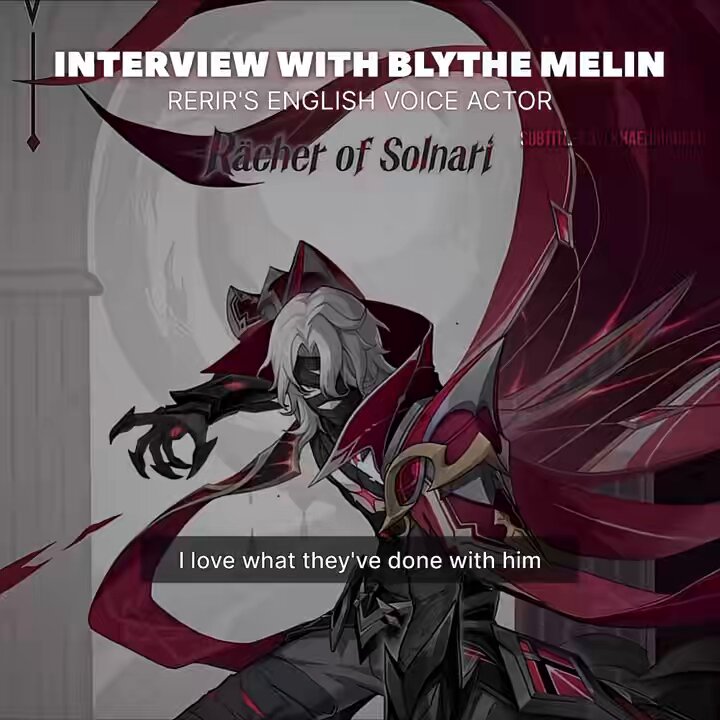 Subtitles for the Rerirlings! "How did you feel about voicing his backstory, and did it make him worthy of his fate or worthy of redemption" Rerir's EN VA Blythe Melin answers the question in an interview! Apologies for any mistakes 🫶🏻 Link to full interview under this.