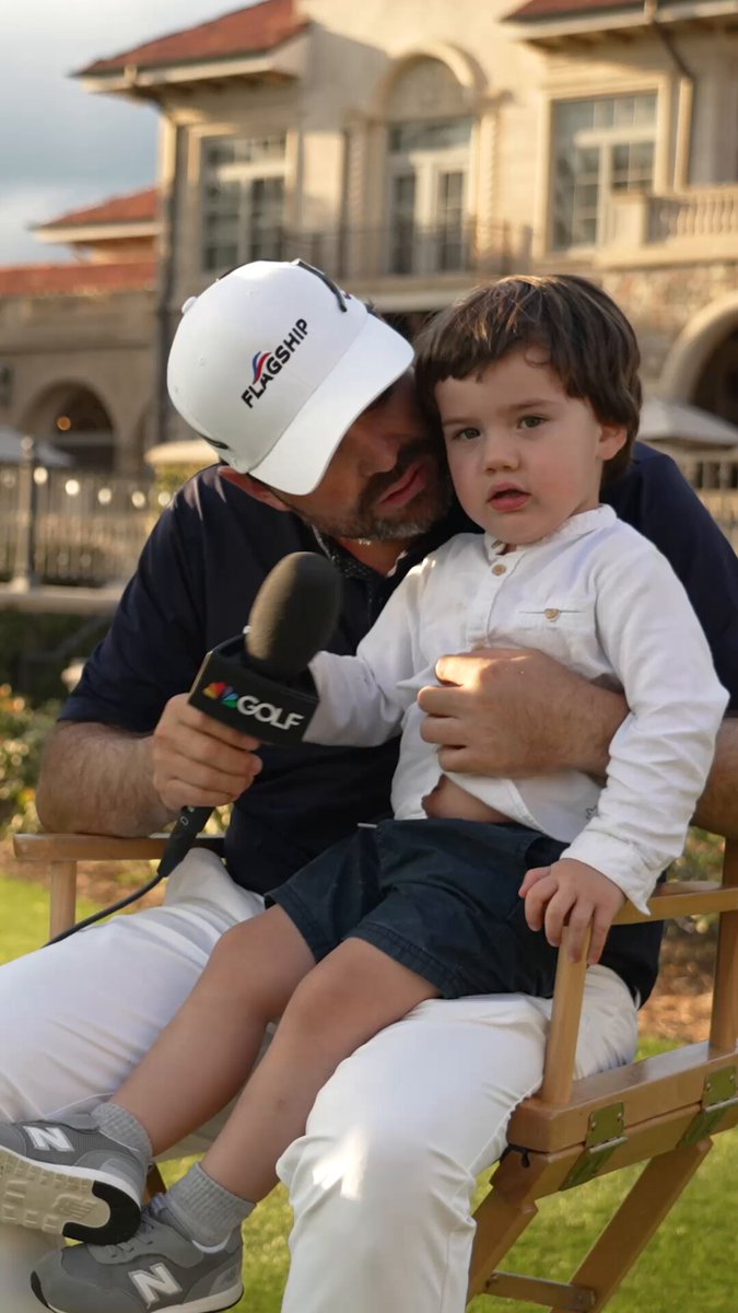 Dad is #TOURBound but Lorenzo stole the show 🥹 Marcelo Rozo | Korn Ferry Tour