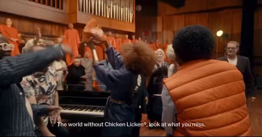 A-Reece on a Chicken Licken ad 🤌🤌🤌yeah I’m ordering even if I’m not hungry. 🥹❤️💃