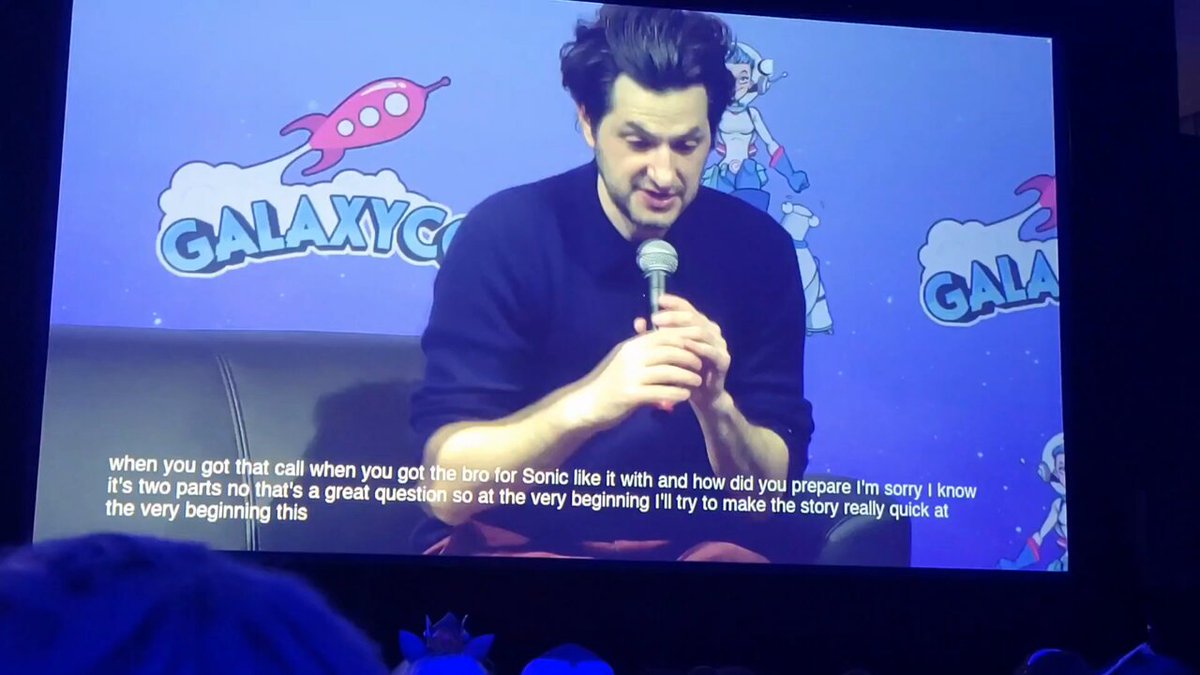 Ben Schwartz answering some Sonic movie questions at GalaxyCon Columbus 2025 #SonicMovie #SonicMovie4 #Sonic4 Full video: