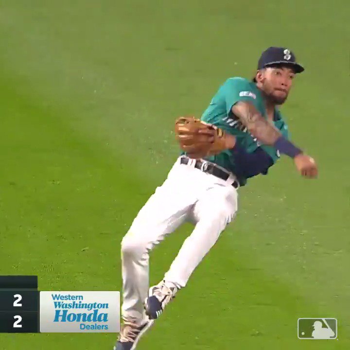 one of the most ridiculous plays you'll see a shortstop make