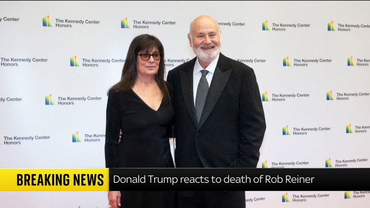 BREAKING: US President Donald Trump has launched an extraordinary attack on film director Rob Reiner, who was found stabbed to death alongside his wife Michele. JayneSeckerSky has the latest ⬇️ Read more 🔗 📺 Sky 501, Virgin 602 and Freeview 233