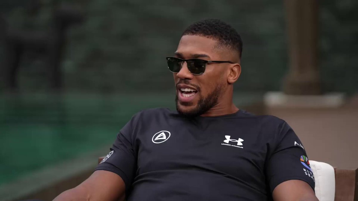 Anthony Joshua tells Jake Paul to his face that he’s going to take his soul 😳 "I gotta take your soul in the ring. I want to break him down, spiritually and mentally." (via MVP - Most Valuable Promotions)