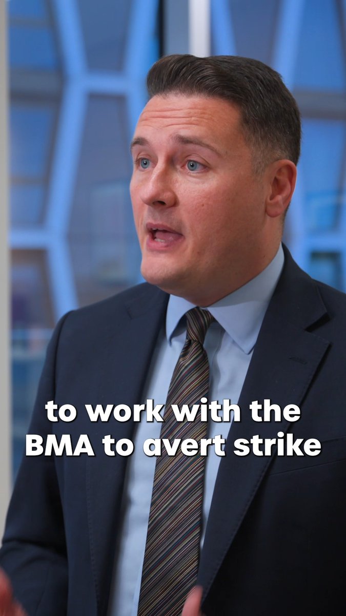"I think that's unconscionable. Let alone avoidable." Wes Streeting responds to resident doctors voting to cause maximum damage to the NHS at Christmas.