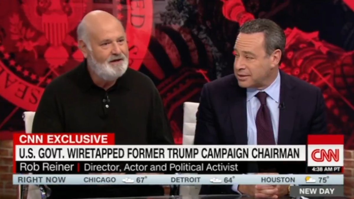 Rob Reiner will always be remembered as the guy who in 2017 launched, along with David Frum, an outfit called "Committee to Investigate Russia," whose purpose was to warn that Russia was "waging war" on the US. The outfit was filled with former National Security State operatives
