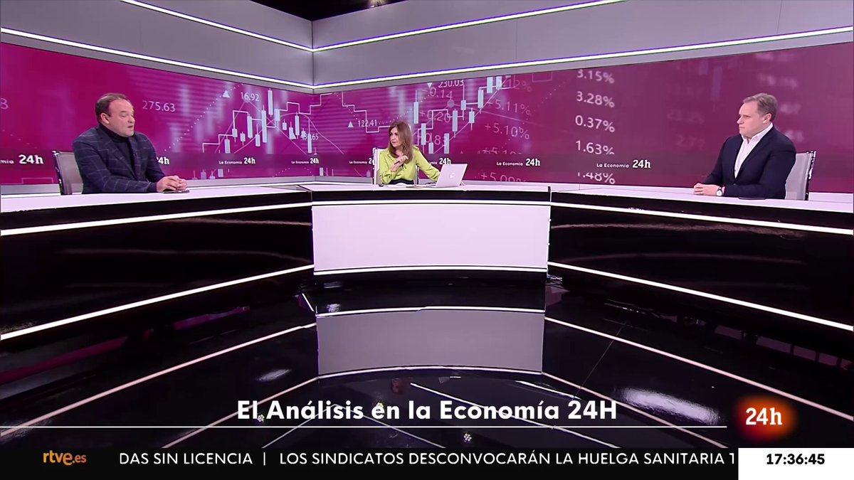 José Carlos Díez (José Carlos Díez), economista, sobre el abono anunciado hoy por Sánchez: "No tiene presupuestos, está en una situación política de mucha debilidad y que presente una medida tan floja es una señal de debilidad del Gobierno" ▶#Canal24horas:
