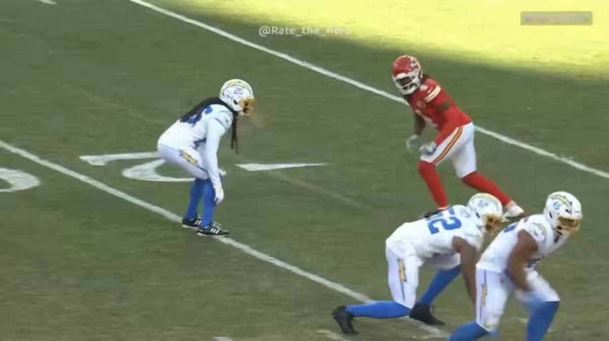 Chargers defense had Rice stuck in the green hill zone