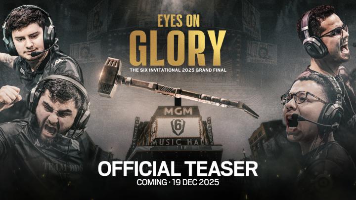 This Friday, all Eyes On Glory. Step inside the fire of the Six Invitational 2025 Grand Final in our latest documentary 🎬