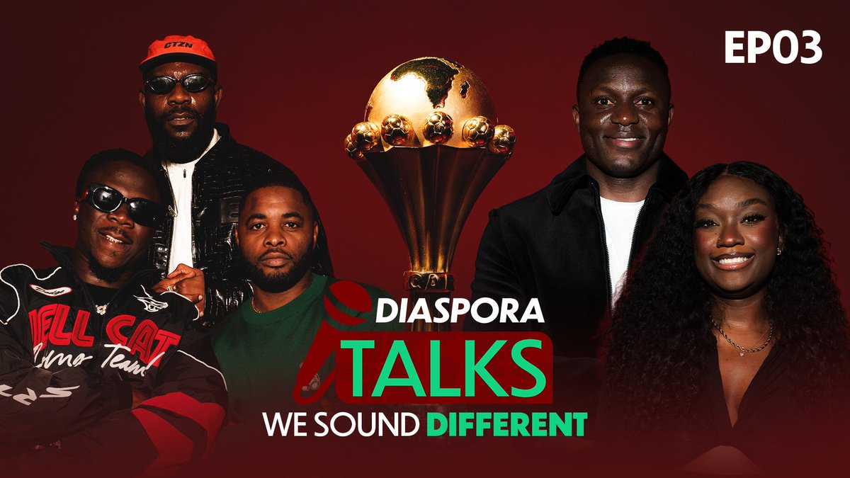 African football has its own sound and rhythm. Episode 3: 𝗪𝗲 𝗦𝗼𝘂𝗻𝗱 𝗗𝗶𝗳𝗳𝗲𝗿𝗲𝗻𝘁, in London with Anita Abayomi, featuring ODUMODUBLVCK, Stonebwoy, Victor Wanyama & Alex Song. Watch full episode: #TotalEnergiesAFCON2025 | #AFCONDiasporaTour