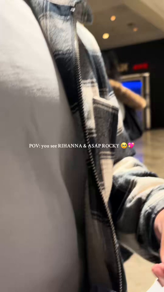 Rihanna and Rocky spotted at the AMC The Grove 14 in Los Angeles for a movie date night 🤍