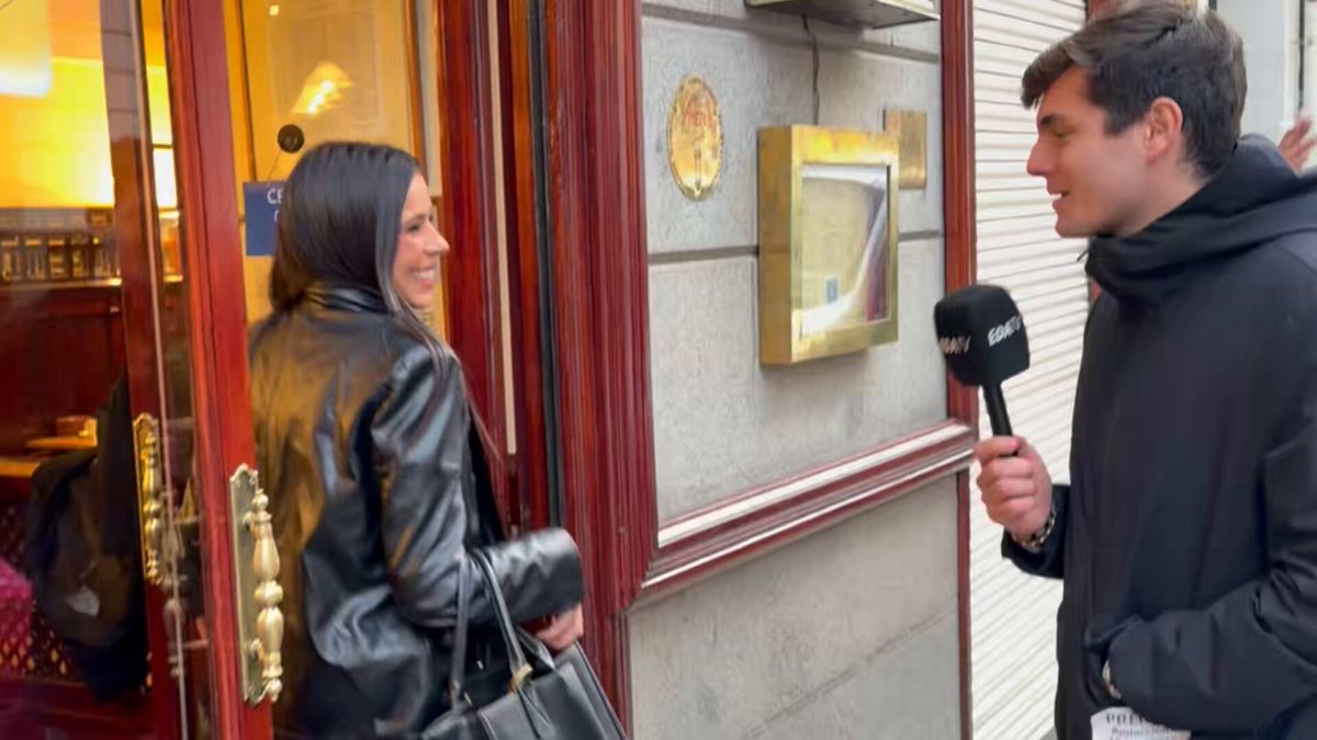 Me encuentro con la enchufada en TVE, Sarah Santaolla y ocurre esto: