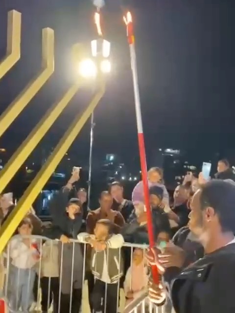 Former hostage Avera Mengistu survived in Hamas tunnels—a world without light—for 11 years. A disabled Ethiopian man who crossed into Gaza by mistake, Avera was captured by Hamas and cruelly held for over a decade. This is his first Chanukah in freedom. That is a miracle.