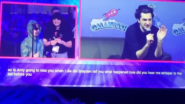 I’m sorry! But this clip from Ben Schwartz’s Q&amp;A interview about the Sonic Movies at GalaxyCon got me rolling. Like this 11-year-old boy asks Ben, “In Sonic 4, will Amy kiss Sonic when he dies?” Like bruh! You’re gonna inspire the Sonamy shippers with this Disney-ass idea.🤣💀