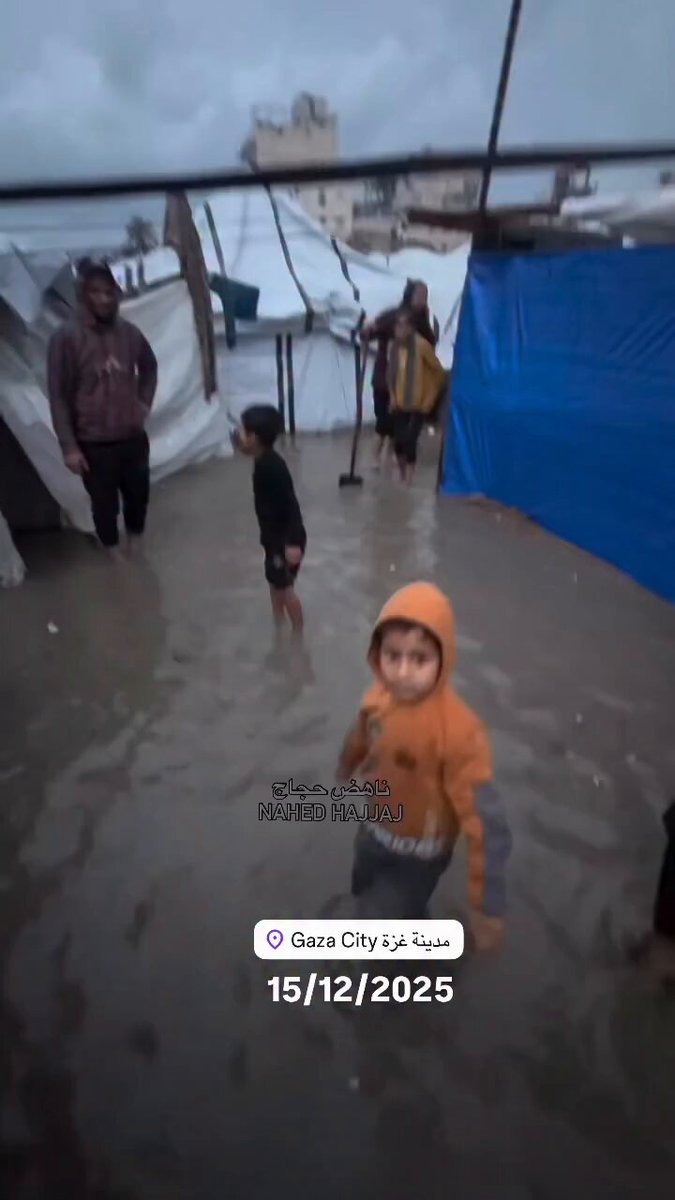 The question is: Where are they supposed to spend the rest of the night? #Gaza