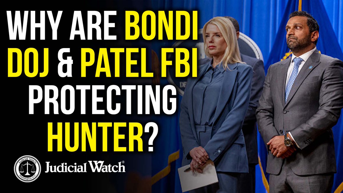 There's something terribly amiss in DOJ/FBI. Judicial Watch ⚖️ asked for Hunter Biden laptop records and this FBI completely rejected our FOIA request, citing privacy! Internal DOJ admin appeal found in our favor but still nothing! So we just had to sue.