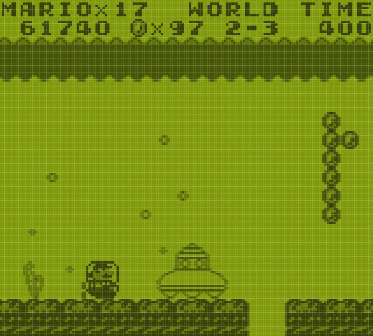 Super Mario Land is truly special, even Mario blasts enemies in two shoot ’em up levels!