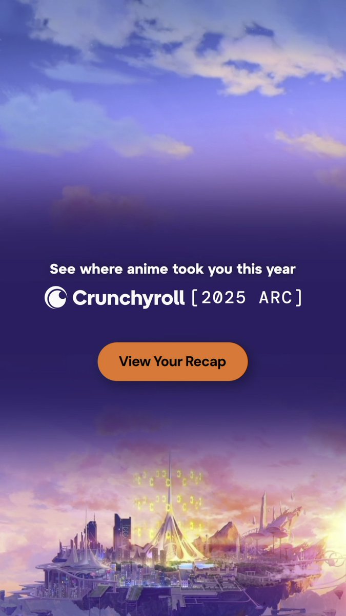 It's here! ✨ Discover your #CrunchyrollArc Learn more: