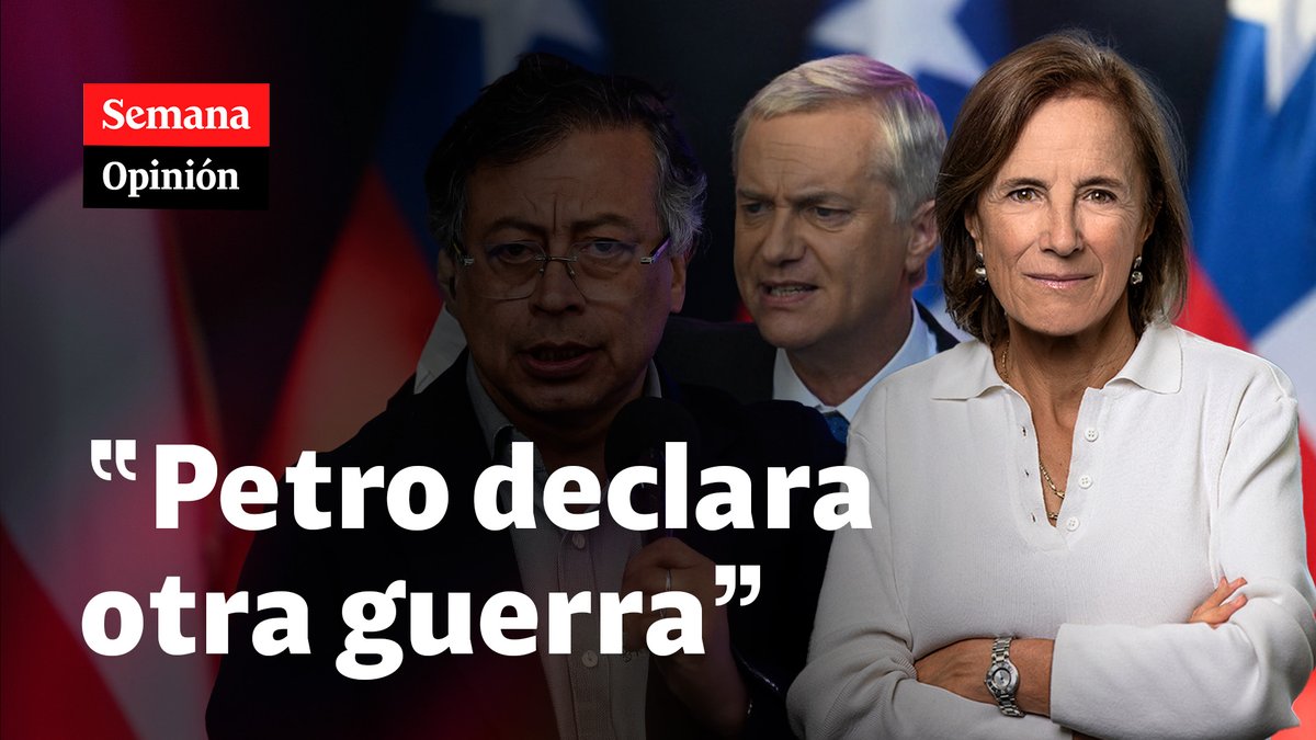 "El presidente Gustavo Petro declara otra guerra, ahora contra el nuevo presidente de Chile, José Antonio Kast. Lo tilda de nazi y le dice que nunca le estrechará la mano": opinión de Salud Hernández-Mora