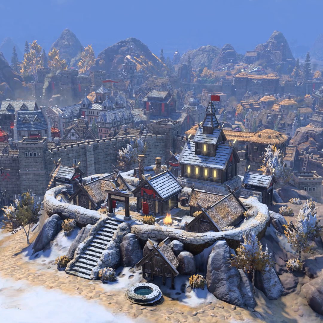 Skál! Build Reykjaholt for a boost to Military Production for every Great Work in your City 🎨 #Civ7