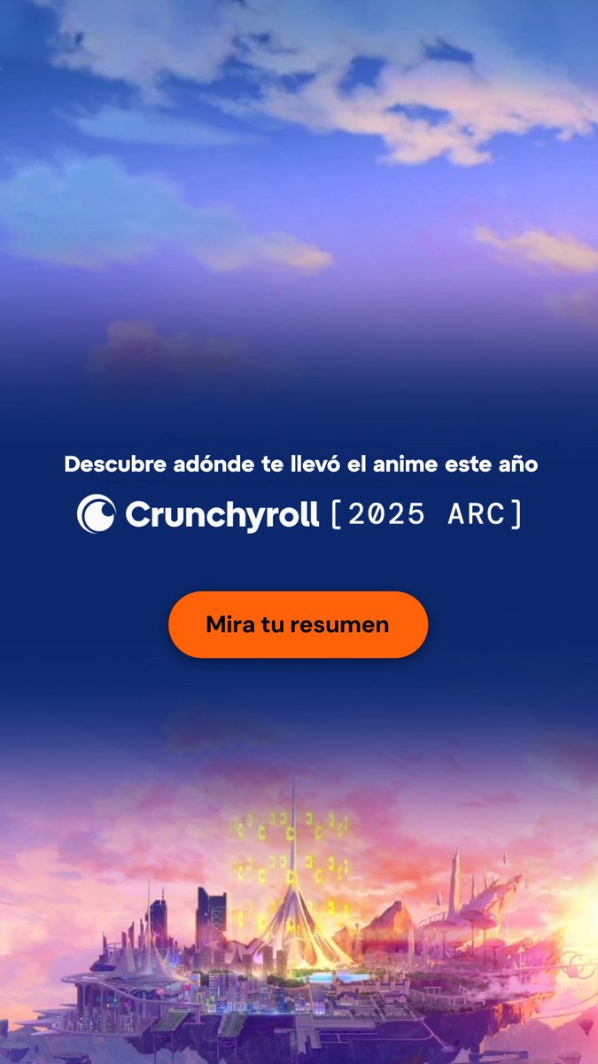 ¡Ya está aquí!✨ Descubre cuál es tu #CrunchyrollArc. MÁS INFO: