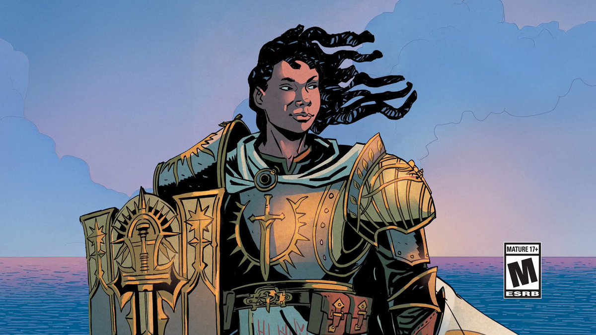 When your world is Dark, you must become the Light the people need 🔥 Witness the story of a Paladin’s beginnings in the Calling from ✏️ Chris Roberson and 🎨 Lauren Affe.