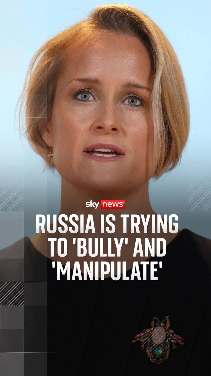 The newly appointed head of MI6, Blaise Metreweli, has accused Vladimir Putin of "dragging out negotiations" on a peace deal with Ukraine. The new head of MI6 says Russia is trying to "bully, fearmonger, and manipulate". Read more ➡️