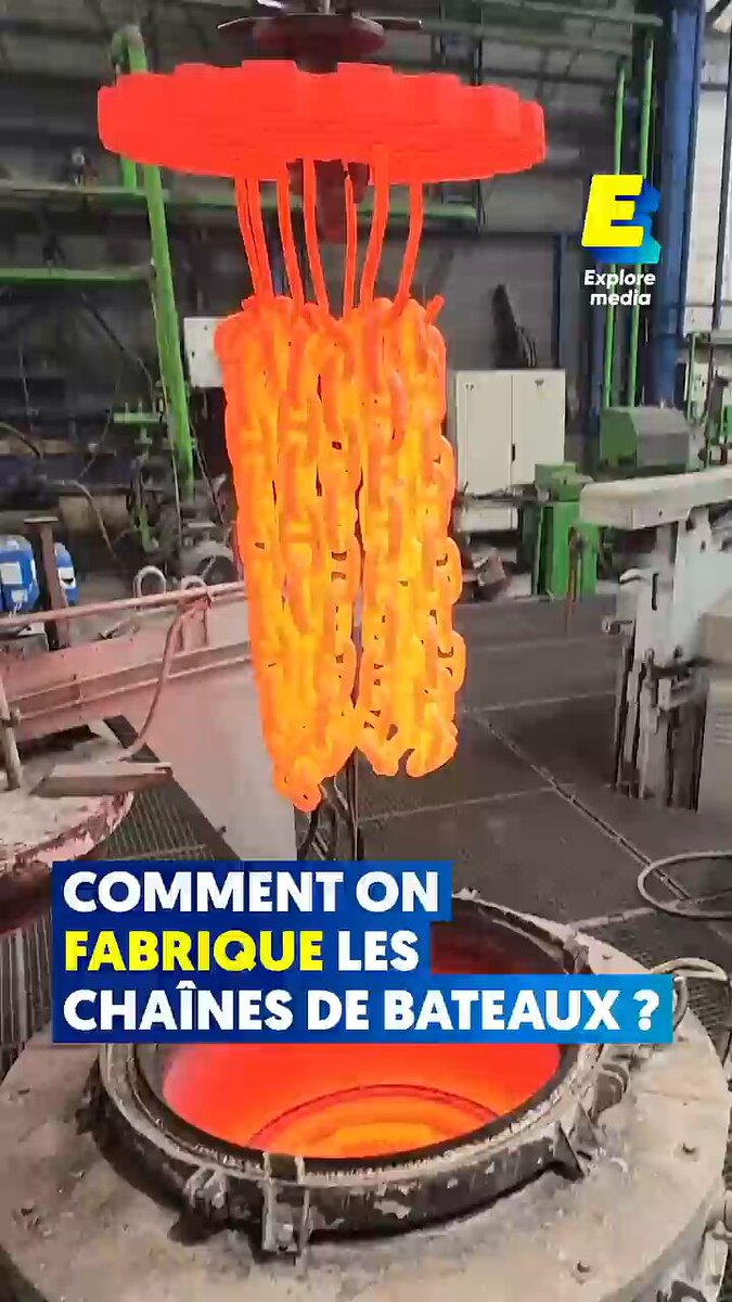 Comment la PME familiale Marit 🇫🇷 fabrique, depuis plus de 100 ans, dans son usine de Valenciennes, les chaînes pour bateaux. Elle est aussi le leader mondial de la fabrication de chaînes de ragage pour l’offshore.