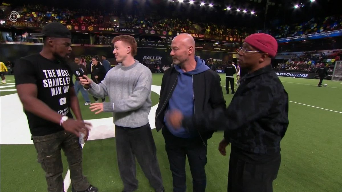 "He was handing out more pens than WHSmith!" VZN FC interim manager Expressions Oozing reacts to defeat to Ian Wright and Alan Shearer's Wembley Rangers 😅