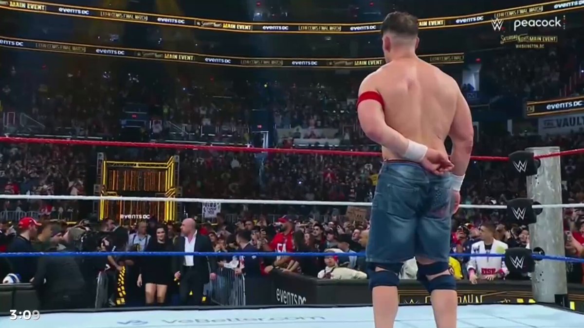 John Cena LOVES the business #PMSLive