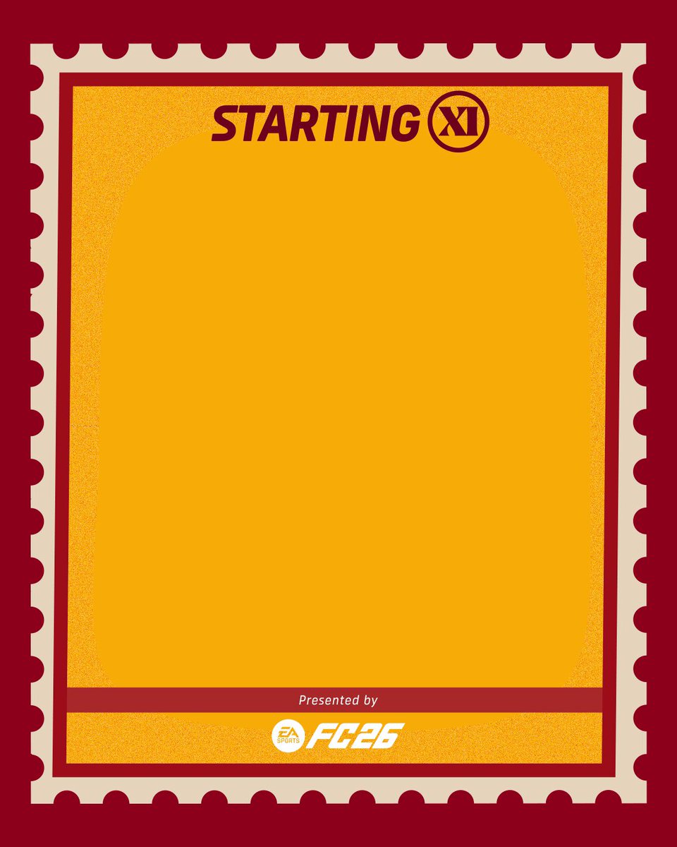 🚋 Our Starting XI for #RomaComo #ASRoma