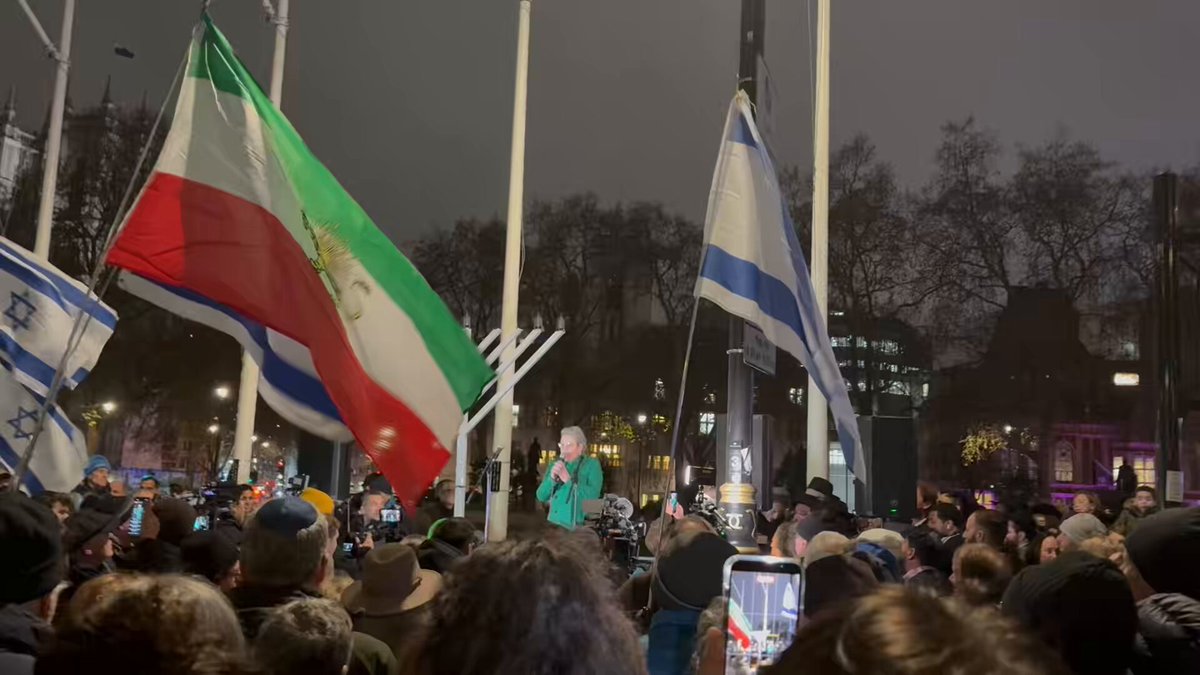 Labour MP Ashley Dalton is booed and heckled when she steps in as there’s no minister here. The chabad rabbi has to intervene and ask people to let her speak. The anger in the air is palpable. People are furious and feel let down.