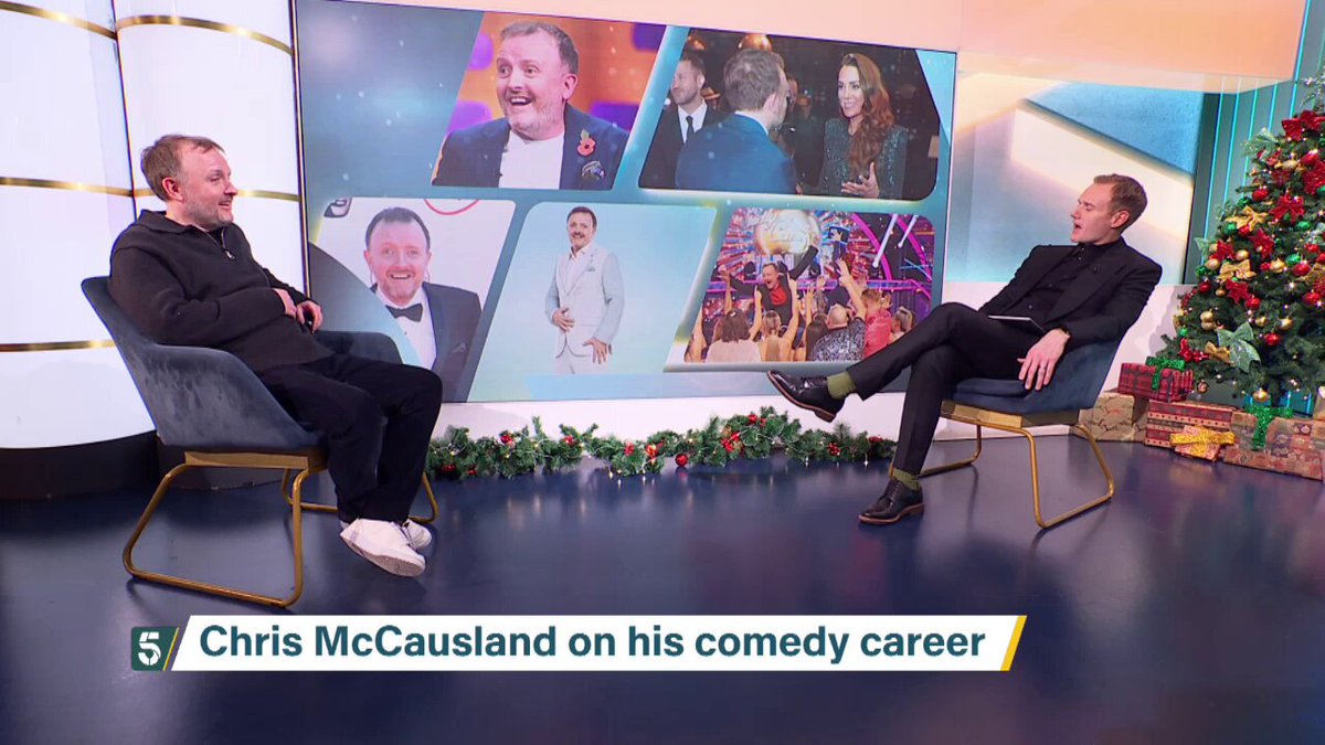 Comedian Chris McCausland says his career has been "bananas!" Chris charmed his way into public hearts with his winning stint on last year's Strictly Come Dancing - making history as the first blind contestant on the show. Chris McCausland 📖 "Keep Laughing" OUT NOW! | @MrDanWalker