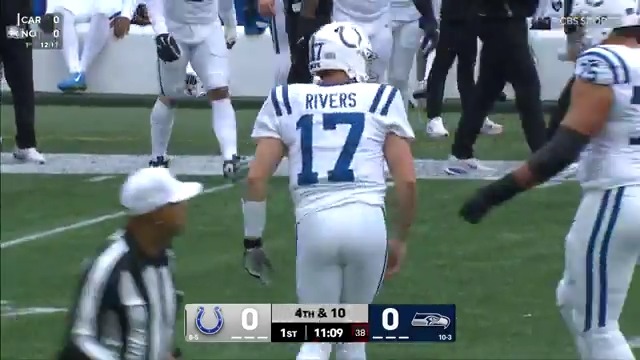 Every pass attempt from Philip Rivers' NFL return