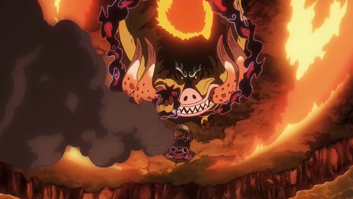 Um vislumbre do Haki do pirata mais poderoso que já navegou pelos mares. Joy Boy. Anime: One Piece