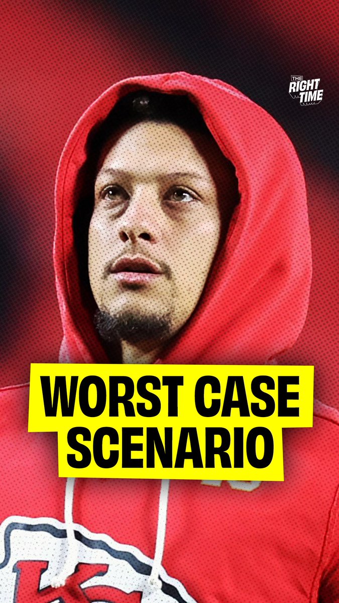 Mahomes ACL injury could be the least of the Chiefs' problems 👀 “It's a question of how good of a job [Andy Reid] is doing... Worst case scenario just showed up.”
