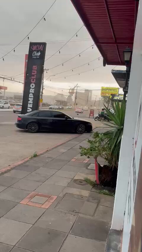 E tome vendaval no Sul Guaíba