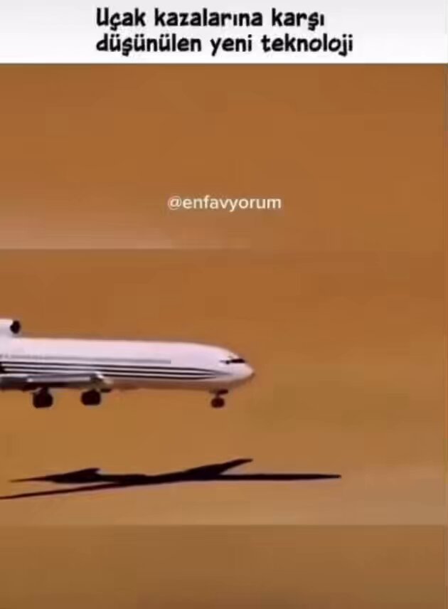 Uçak kazalarına karşı güzel bir teknoloji üzerinde çalışılıyor. Ancak bir sorun var. :)
