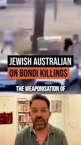 Israel's cheerleaders are weaponising the horrific Bondi Beach antisemitic attack. They intend to use this sickening atrocity to silence opposition to genocide. But now is the time for moral clarity - to oppose violence against all civilians.
