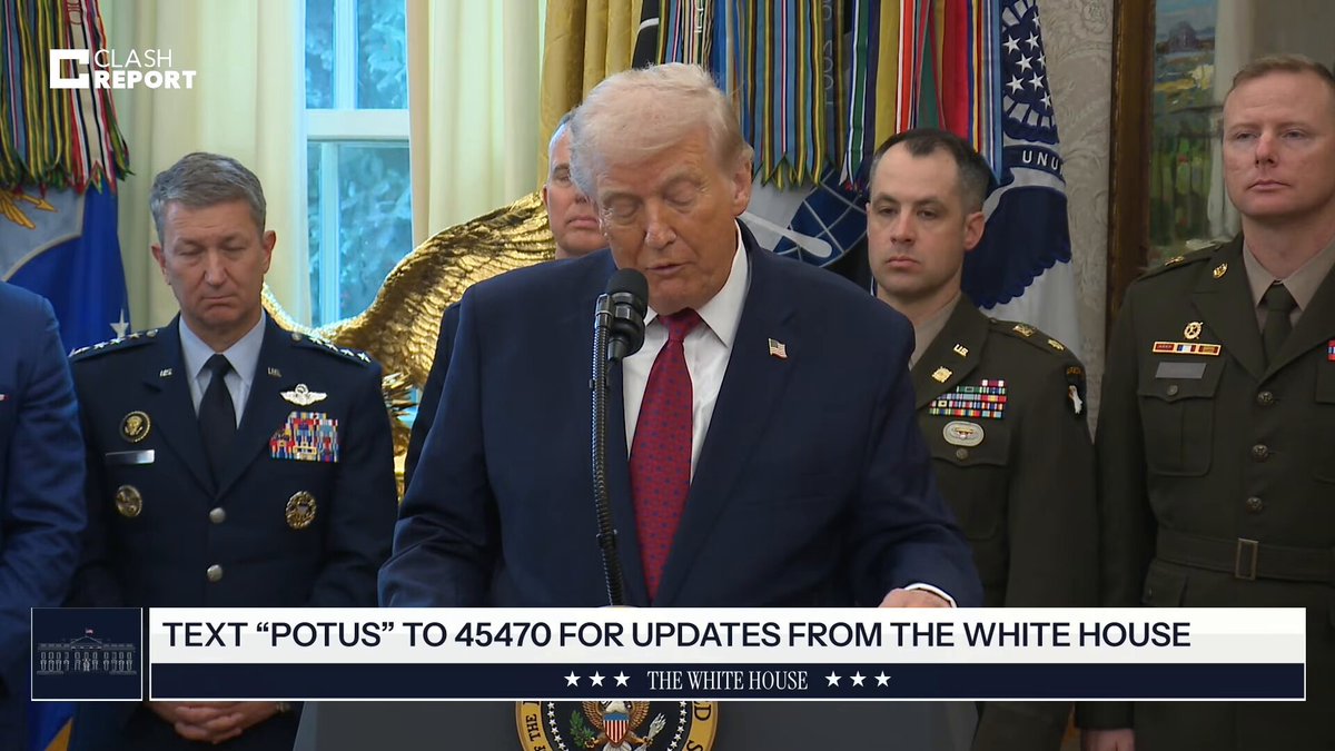 Trump: Drugs coming in by sea are down 94%, we are trying to figure out who the other 6% are. We will start hitting them on land, which is a lot easier to do.