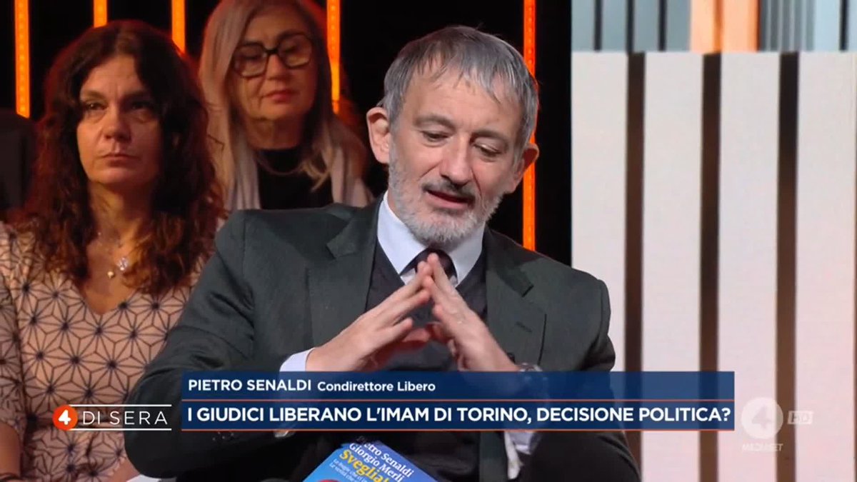 "La sinistra italiana è l'unica al mondo a favore dell'immigrazione illegale" Pietro Senaldi a #4disera