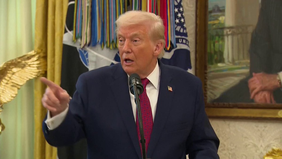 Q: A number of Republicans have denounced your statement on Rob Reiner. Do you stand by it? TRUMP: Well, I wasn't a fan of his at all. He was a deranged person as far as Trump is concerned.