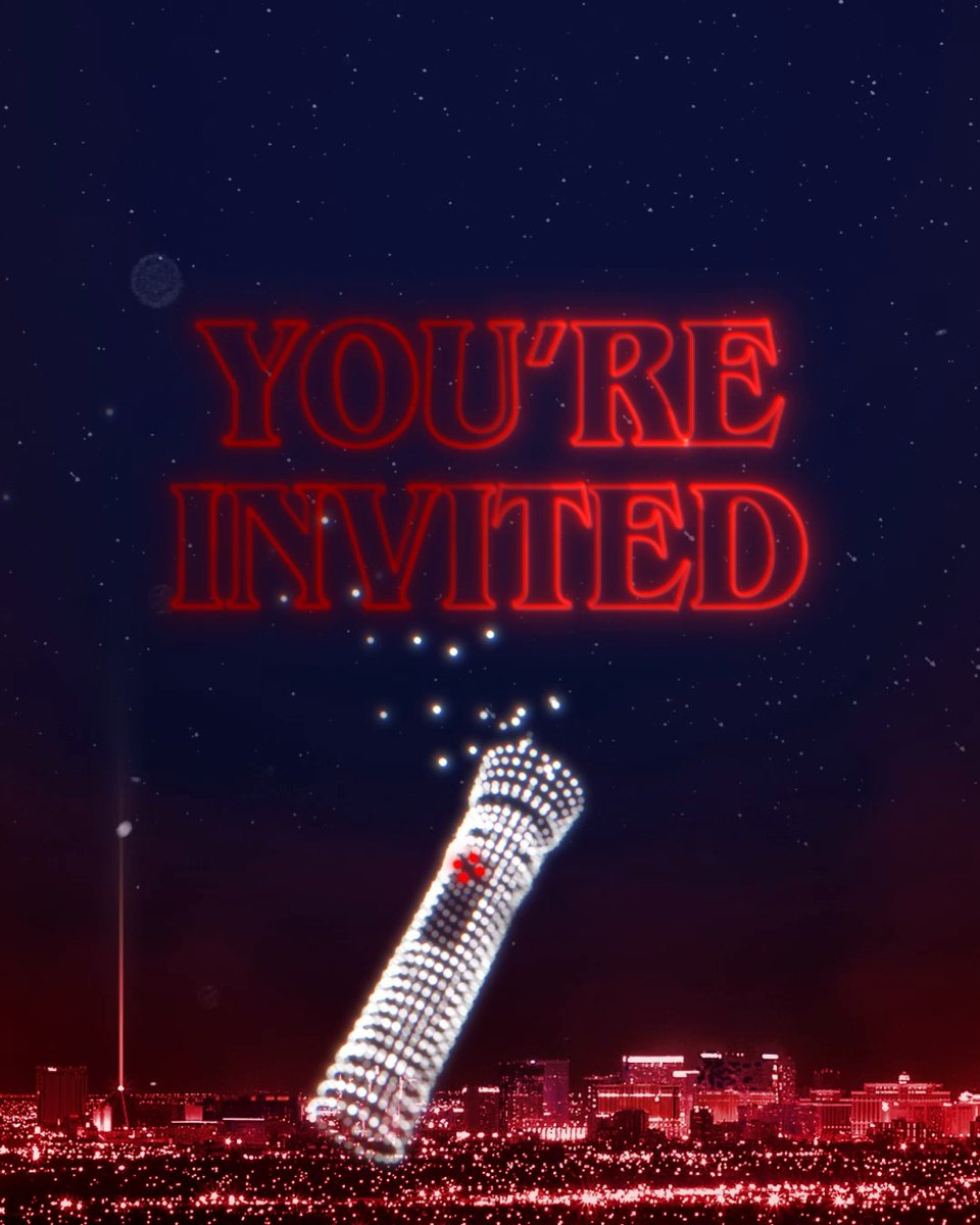 las vegas is about to turn upside down. come for an epic FREE show. space limited 🤝 RSVP required. see you there, nerds. 🔗 for more details*