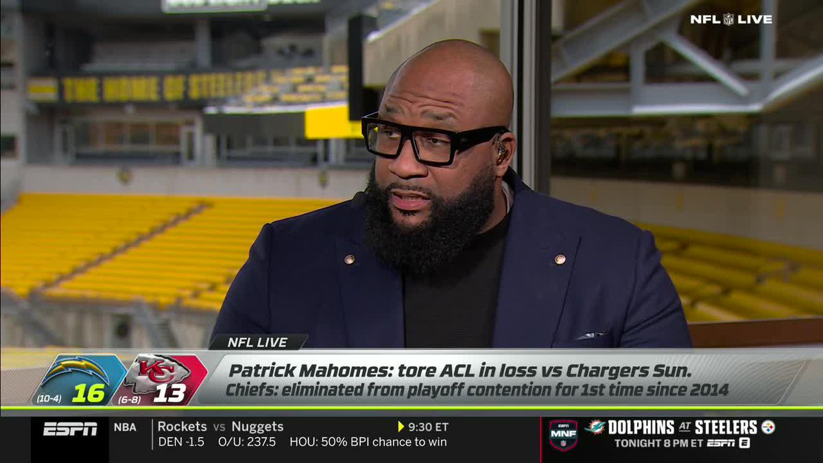 "The dynasty is over, but the window is open." Marcus Spears believes Patrick Mahomes' torn ACL will make the Chiefs rethink how they build their team.