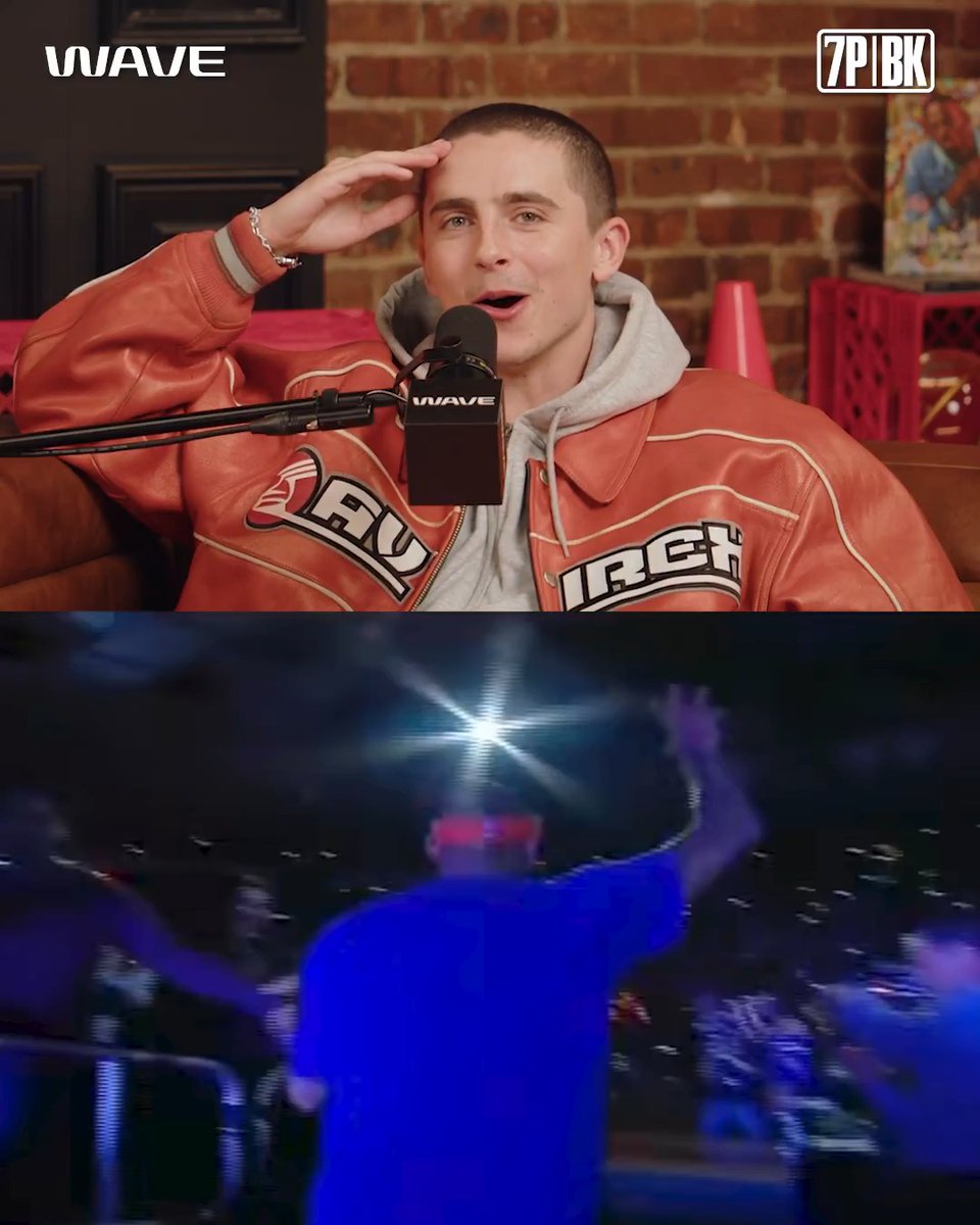 Melo finding out Timothée Chalamet was at his Knicks homecoming game back in 2011 unlocked a core memory 🤯 Melo: "I heard, 'I'm coming home, I'm coming home' ... that s**t gave me goosebumps."
