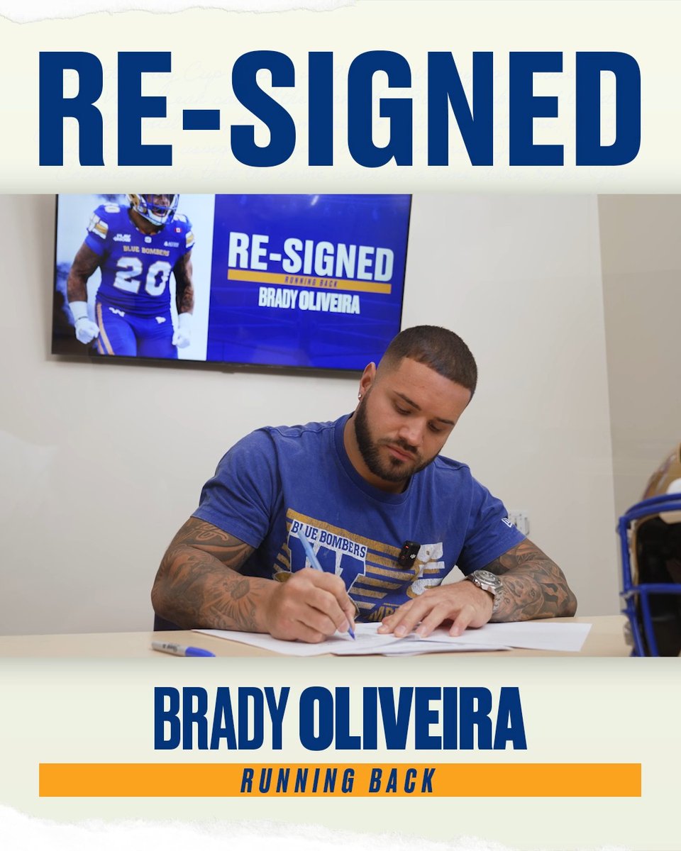 signed. sealed. delivered. brady is staying home 🥹 #ForTheW